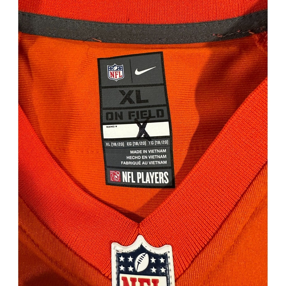 Orange Nike NFL Denver Broncos Youth XL (18/20) #52 MACK - Picture 4 of 5